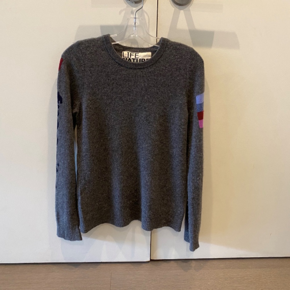 FreeCity Life/Nature/Love Cashmere Sweater Grey S